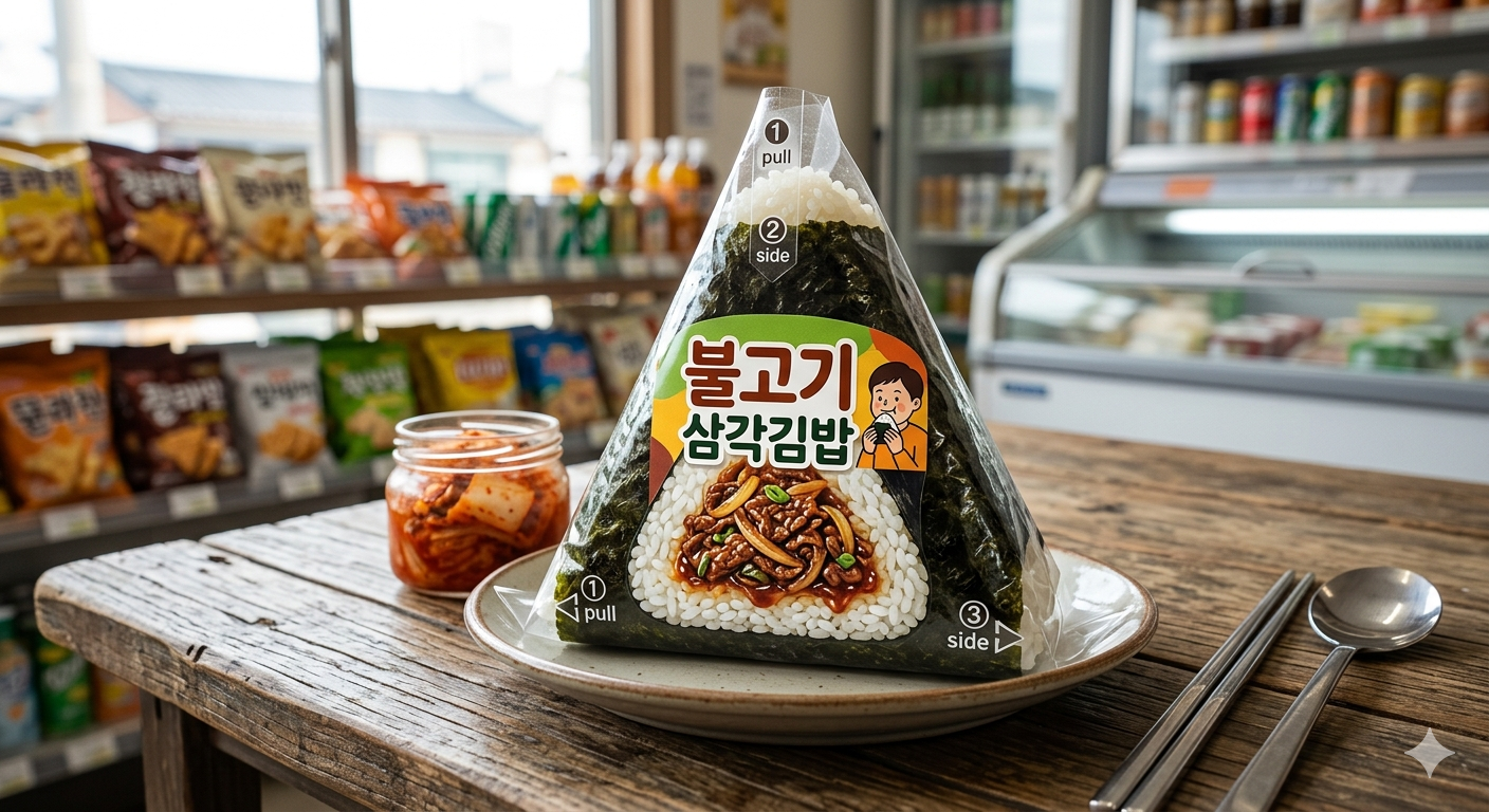 Samgak (Triangle) Gimbap - Bulgogi